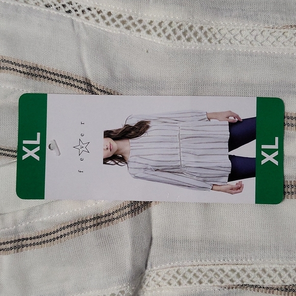 Fever Ladies 3/4 Sleeve Blouse - Picture 4 of 5